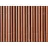 Balkonverkleidung Comfort Braun mit Struktur 180 cm x 300 cm