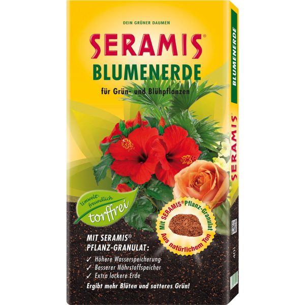 Seramis Blumenerde Torffrei 40 l