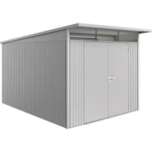 Biohort Metall-Gerätehaus AvantGarde A8 Silber-Metallic BxT: 257 cm x 337 cm