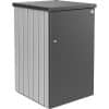 Biohort MülltonnenBox Alex Variante 1.3 Silber-Metallic u. Dunkelgrau-Metallic