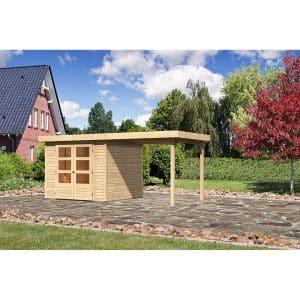 Karibu Holz-Gartenhaus/Gerätehaus Boras 3