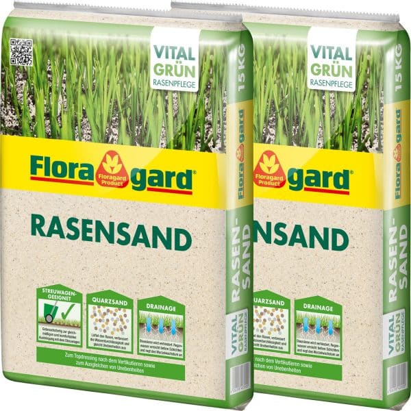 Floragard Rasensand 2 x 15 kg