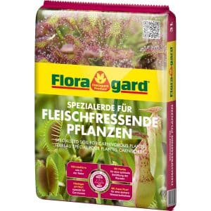 Floragard Spezialerde für fleischfressende Pflanzen 1 x 3 l