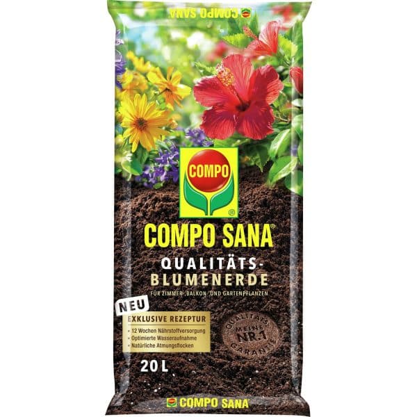 Compo Sana Qualitäts-Blumenerde 1 x 20 l