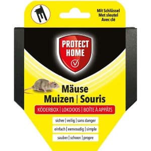 Protect Home Mäuse-Köderbox 102 mm x 153 mm x 43 mm