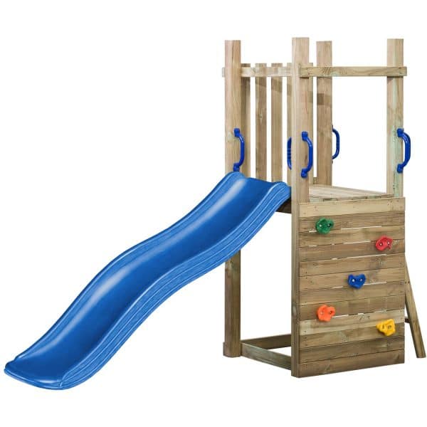 SwingKing Spielturm Irma Blau 70 cm x 160 cm x 175 cm