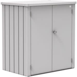 Biohort Terrassenschrank Romeo Gr. L Silber HxBxT:  140 cm x 132 cm x 87 cm