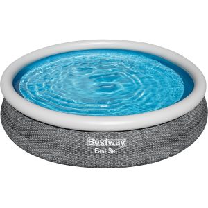 Bestway Aufstellpool Fast Set Ø 336 cm x 76 cm Rund