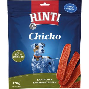 Rinti Hunde-Natursnacks Chicko Kaninchenstreifen 170 g
