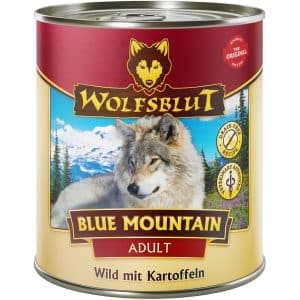 Wolfsblut Hunde-Nassfutter Blue Mountain Adult Wild mit Kartoffeln 800 g