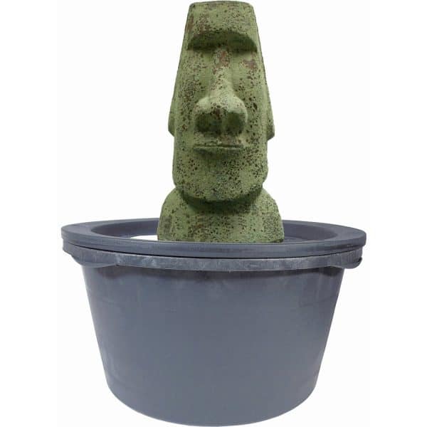 AcquaArte Gartenbrunnen-Set Orito 65 cm x 36 cm x 31 cm LED