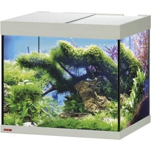 Eheim Aquarium-Glasbecken mit Abdeckung VivalineLED 150 Eiche-Grau 150 l