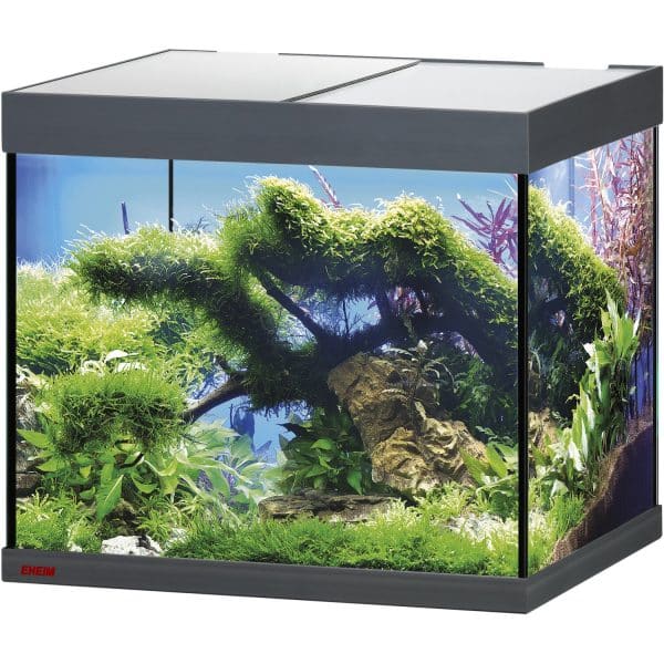 Eheim Aquarium-Glasbecken mit Abdeckung VivalineLED 150 Anthrazit 150 l