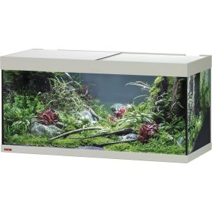 Eheim Aquarium-Glasbecken mit Abdeckung VivalineLED 180 Eiche-Grau 180 l