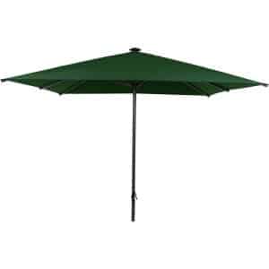 Siena Garden Mittelstockschirm Gastro 300 cm x 300 cm Grün