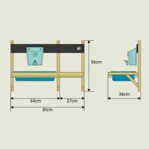 TP Toys Kinderspielküche Deluxe Holz