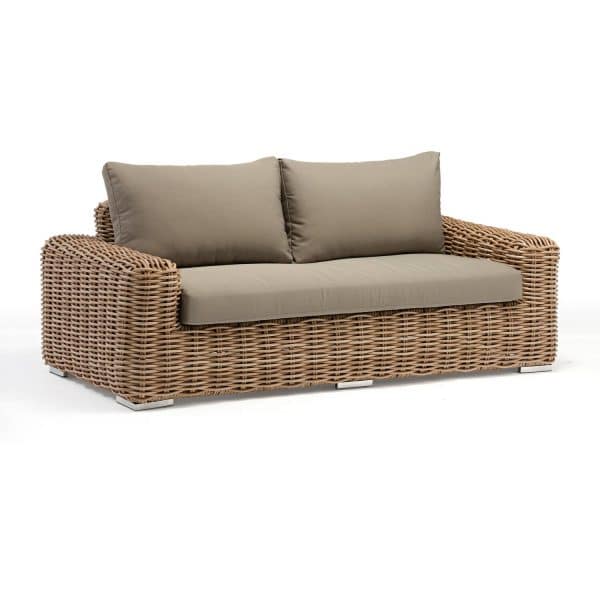 Acamp Sofa Ceres 183x 88 cm x 65 cm Teak-Taupe