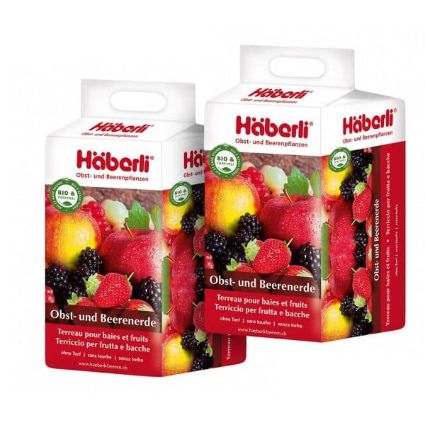 Obst- und Beerenerde Häberli 50 l (2 x 25 l)