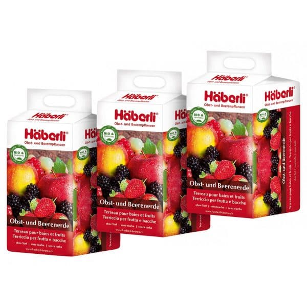 Obst- und Beerenerde Häberli 75 l (3 x 25 l)