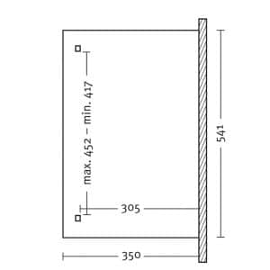 Skan Holz Terrassenüberdachung Ravenna 541 cm x 350 cm