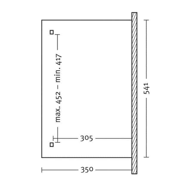 Skan Holz Terrassenüberdachung Ravenna 541 cm x 350 cm