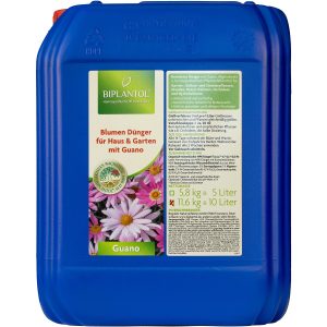Biplantol Zierpflanzen- und Blumendünger Guano 10 l