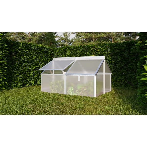 Vitavia Frühbeet Gaia Jumbo HKP 4 mm Alu B 83 cm x T 119 cm x H 72 cm