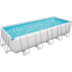 Bestway Stahlrahmenpool Power Steel 640 cm x 274 cm x 132 cm Eckig