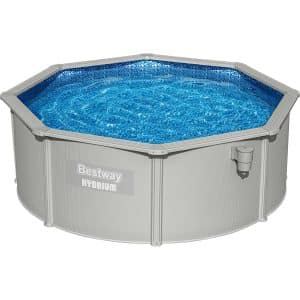 Bestway Stahlrahmenpool Hydrium Ø 360 cm x 120 cm Achteckig