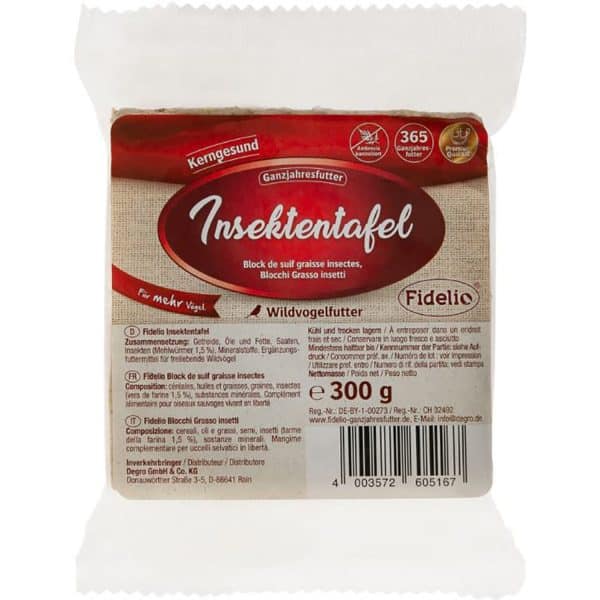 Fidelio Insektentafel 300 g