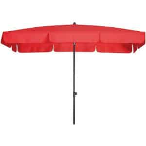 Doppler Sonnenschirm Sunline Waterproof rechteckig 260 cm x 150 cm Rot