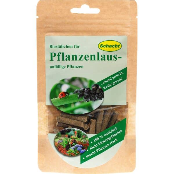 Schacht Biostäbchen für Pflanzenlaus-anfällige Pflanzen 50 g