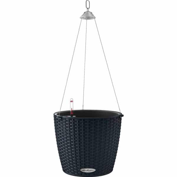 Lechuza Hängeampel Nido Cottage Ø 27 cm x 23 cm Graphitschwarz