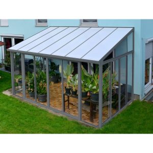 Palram - Canopia  SanRemo 3 x 4.25 Wintergarten Anthrazit