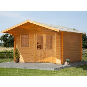 Wolff Finnhaus Holz-Gartenhaus/Gerätehaus Lisa 44-C XL B x T: 390 cm x 390 cm