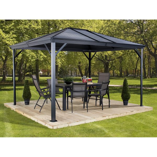 Sojag Pavillon Ventura Aluminium 423 cm x 296 cm x 261 cm Anthrazit