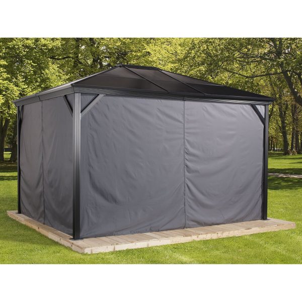 Sojag Vorhang-Set für Aluminium Pavillon Verona 10 x 14