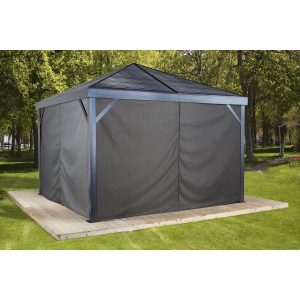 Sojag Vorhang-Set für Aluminium Pavillon South Beach 12 x 12