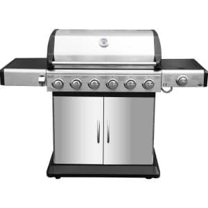 El Fuego Gasgrill Deluxe 6 Brenner Edelstahl