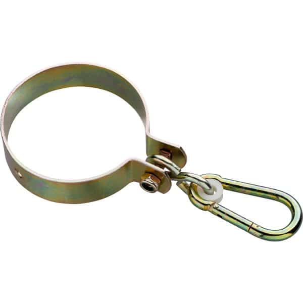 SwingKing Schaukelhaken Ø 12 cm mit Karabiner für Rundholz Gelb