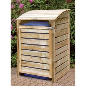 T & J Mülltonnenbox Henri für 1 Tonne Holz imprägniert