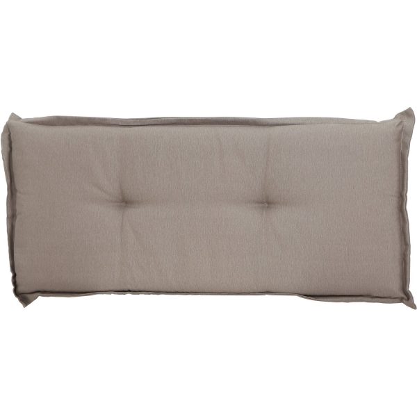 Madison Auflage Panama Taupe für Bänke ca. 110 cm x 48 cm