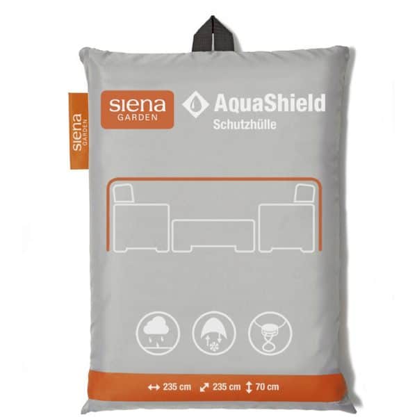 Siena Garden Lounge-Schutzhülle AquaShield Hellgrau 235 cm x 235 cm x 70 cm