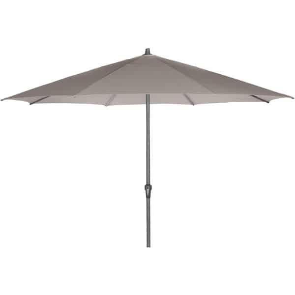 Siena Garden Mittelstockschirm Avio Taupe Ø 350 cm