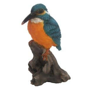 Deko-Figur Eisvogel auf Stamm 15 cm