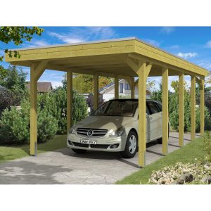 Skan Holz Carport Friesland 314 cm x 708 cm