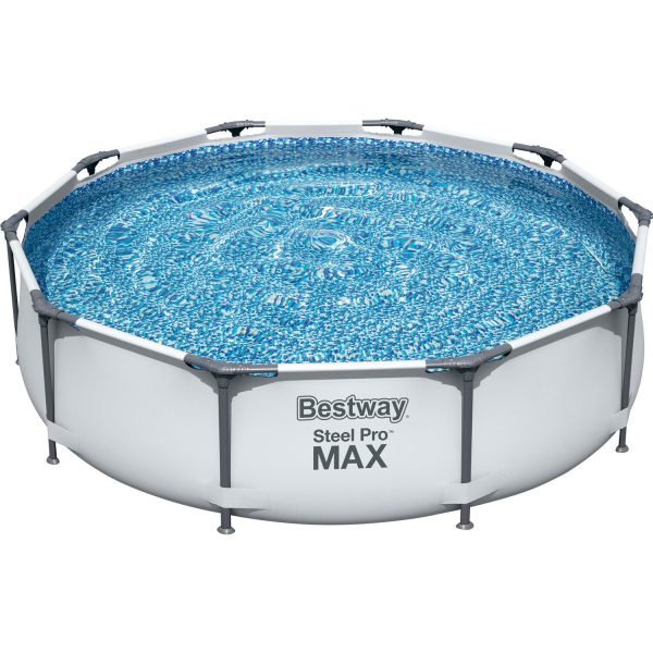 Bestway Stahlrahmen-Pool Set Ø 305 cm x 76 cm