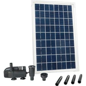 Ubbink Solarmax 600 - Springbrunnenpumpe mit Solarpaneel max. 610 l/h 10 W max.