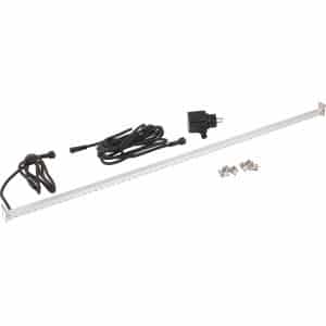 Ubbink LED Leiste 90 - Beleuchtung für Wasserfall 90 cm mit Trafo 12V 62 LEDs Bl