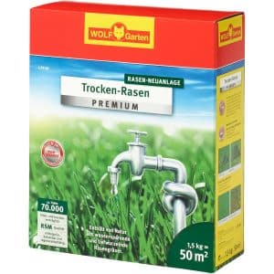 Wolf-Garten Trockenrasen Premium L-TP 50 1